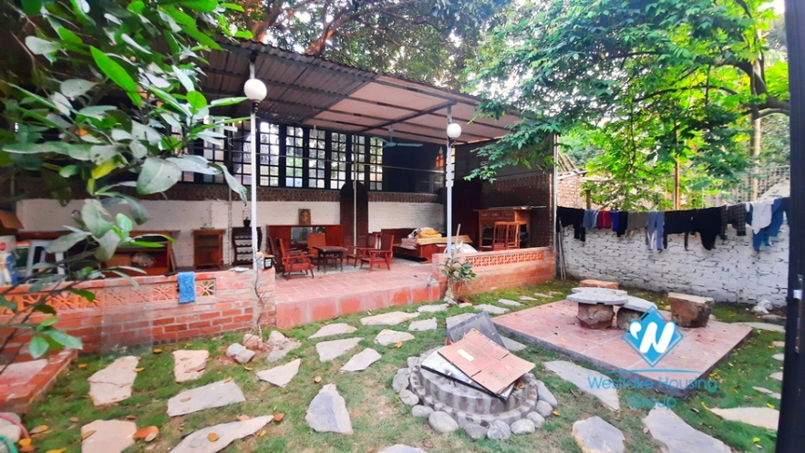 House with garden for rent in Ngoc Thuy Ward, Long Bien District